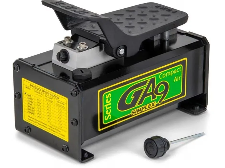 Simplex GA9460, Air Over Hydraulic Compact Foot Pumps