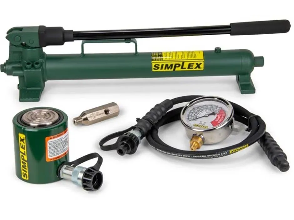 simplex cylinder and pump sets