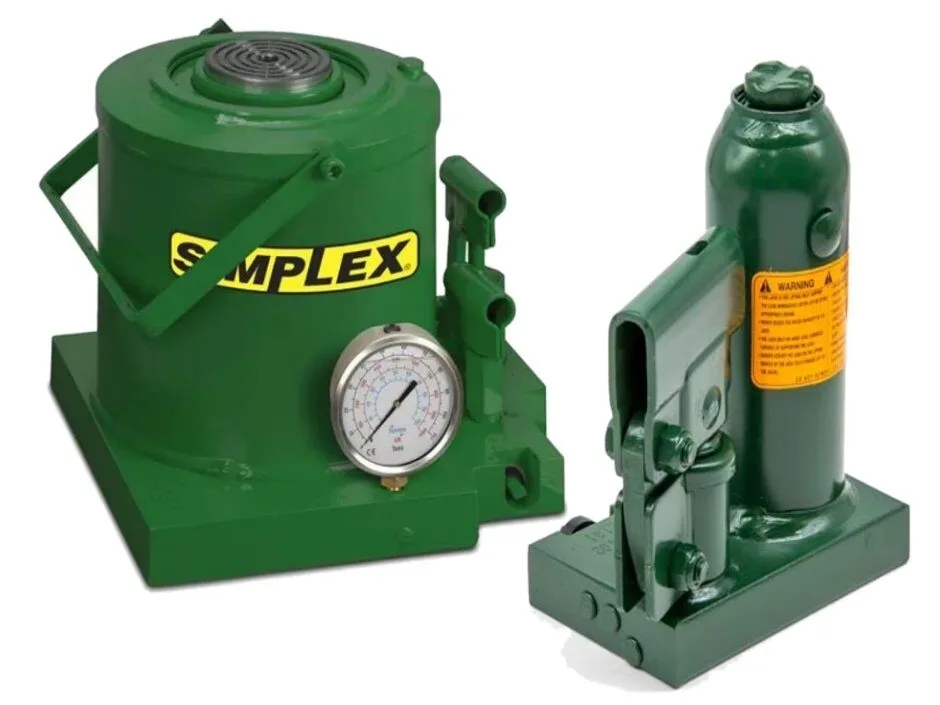 Simplex Hydraulic and Mechanical Jacks Simplex Hand Jacks