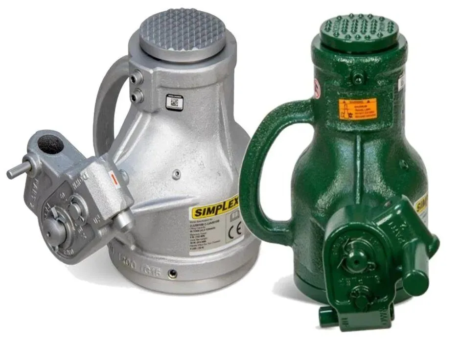 sales rentals service simplex hydraulic jacks